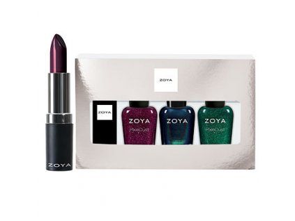 Zoya Lips & Tips Quad - MIDNIGHT DREAMS