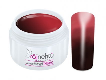 uv gel thermo brown red