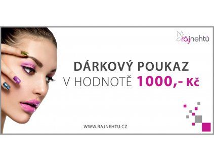 Dárkový poukaz 1000,- Kč