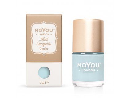 MoYou Razítkovací lak na nehty - Glacier 9 ml