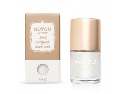MoYou Razítkovací lak na nehty - Avalon Pearl 9 ml