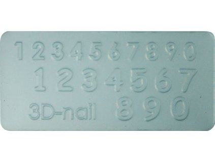 3D Šablona - Number