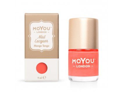 MoYou Razítkovací lak na nehty - Mango Tango 9 ml