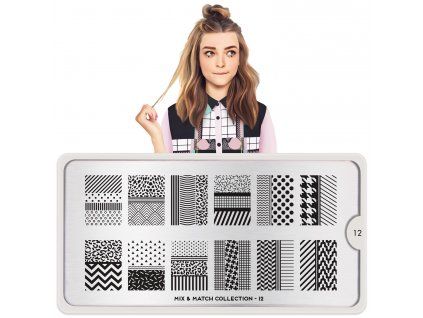 Image destička MoYou Mix & Match 12