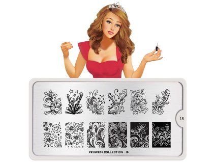 Image destička MoYou Princess 18