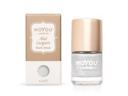 MoYou Razítkovací lak na nehty - Shark Attack 9 ml