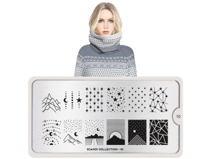 Image destička MoYou Scandi 10