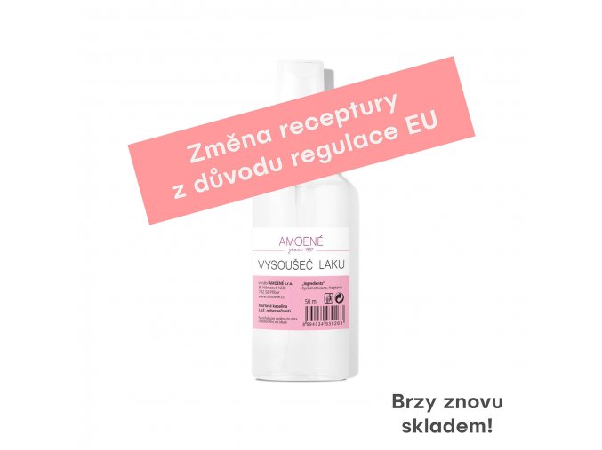 Amoené Urychlovač schnutí laku - vysoušeč laku 50 ml