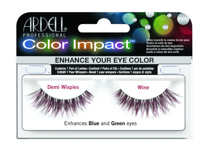 61473 Color Impact Demi Wispies Wine HR