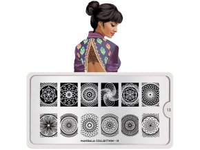 38. Mandala nail art design 13