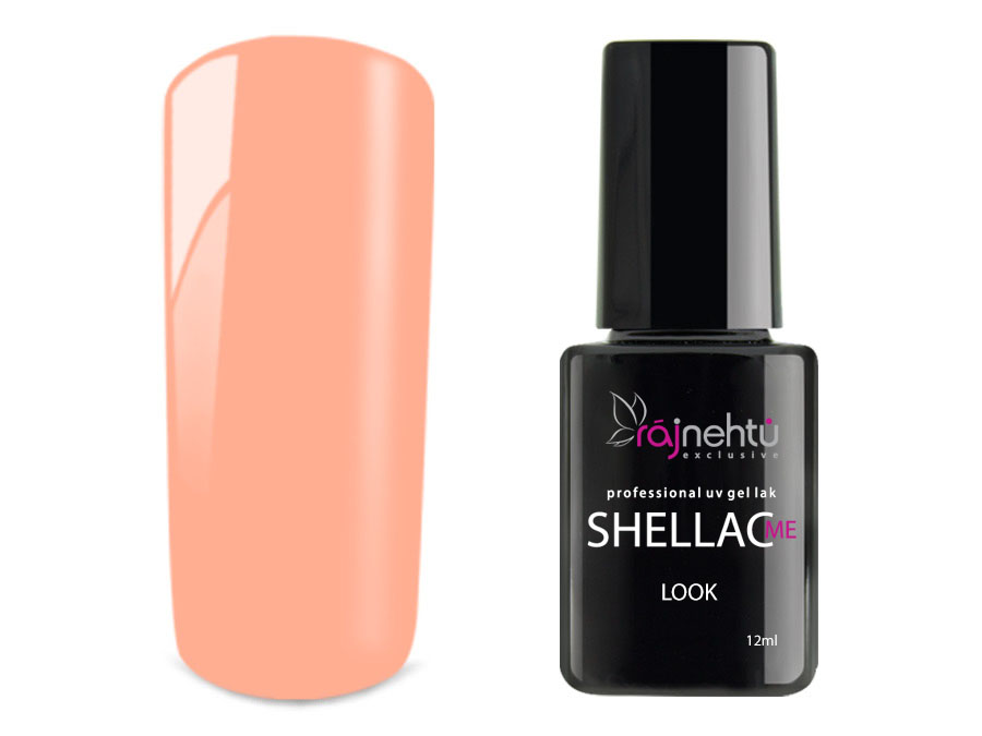 Levně Ráj nehtů UV gel lak Shellac Me 12ml - Look