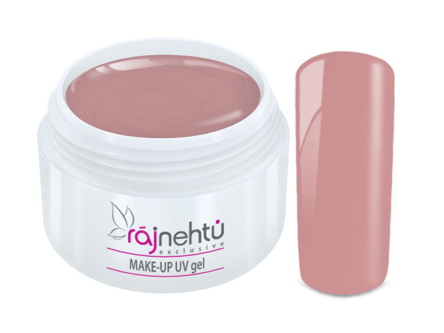 Levně Ráj nehtů MAKE-UP Gel 5 ml - Rouge