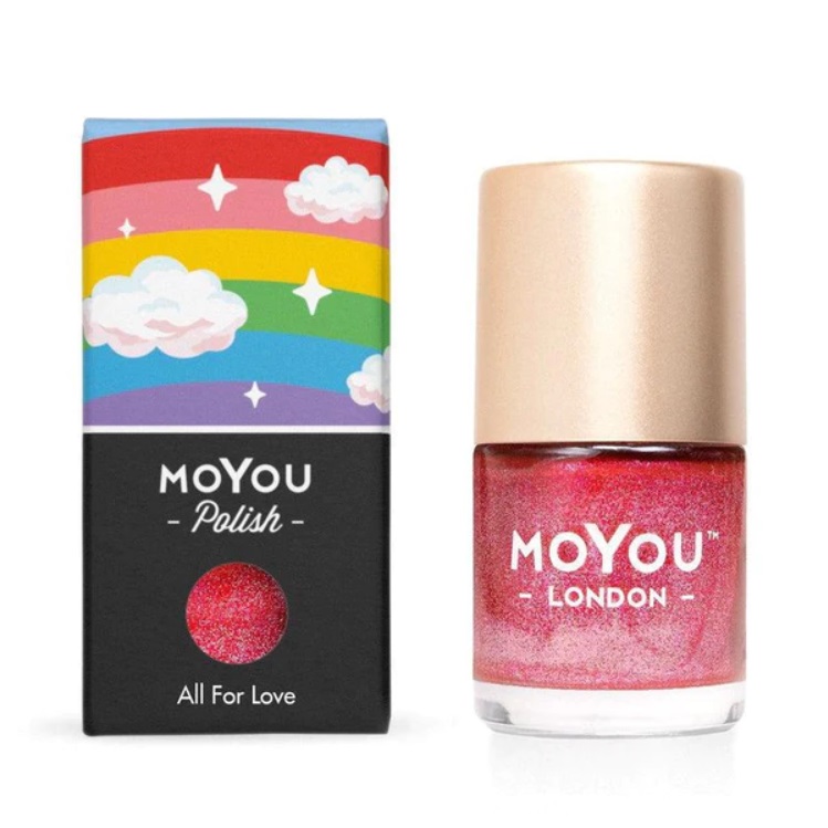 Levně MoYou Razítkovací lak na nehty - All for Love 9ml