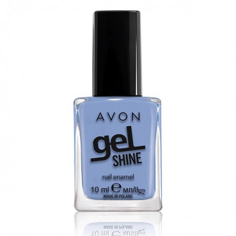 Levně Avon Lak na nehty Gel Shine - Blue Me Away