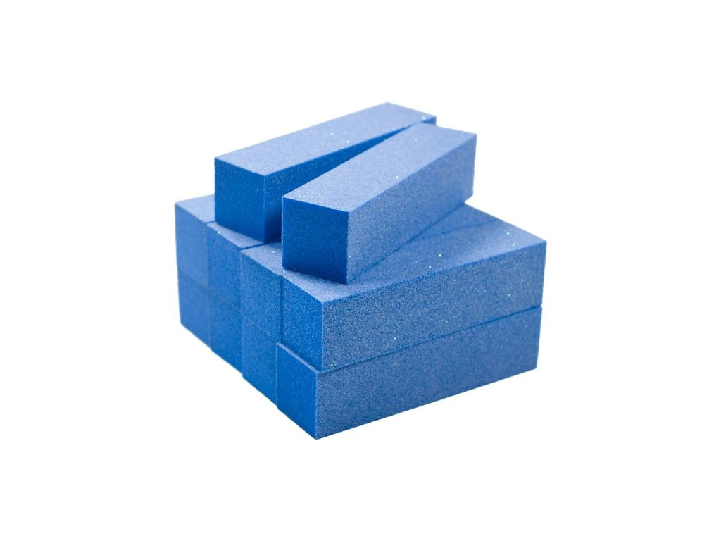 Levně Pilník blok barevný - modrý 10 ks