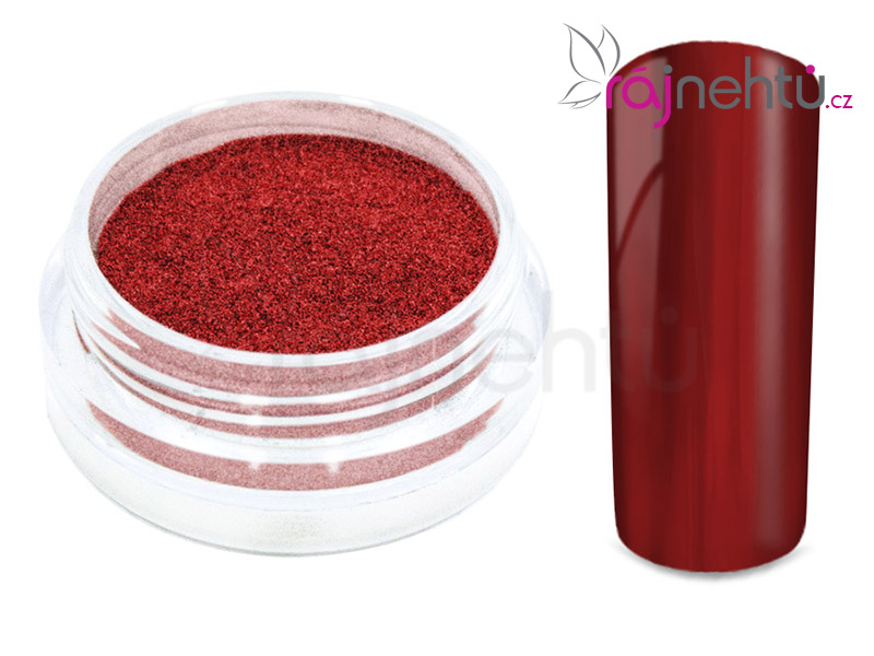 Levně Chromový pigment - Rubínová 1g