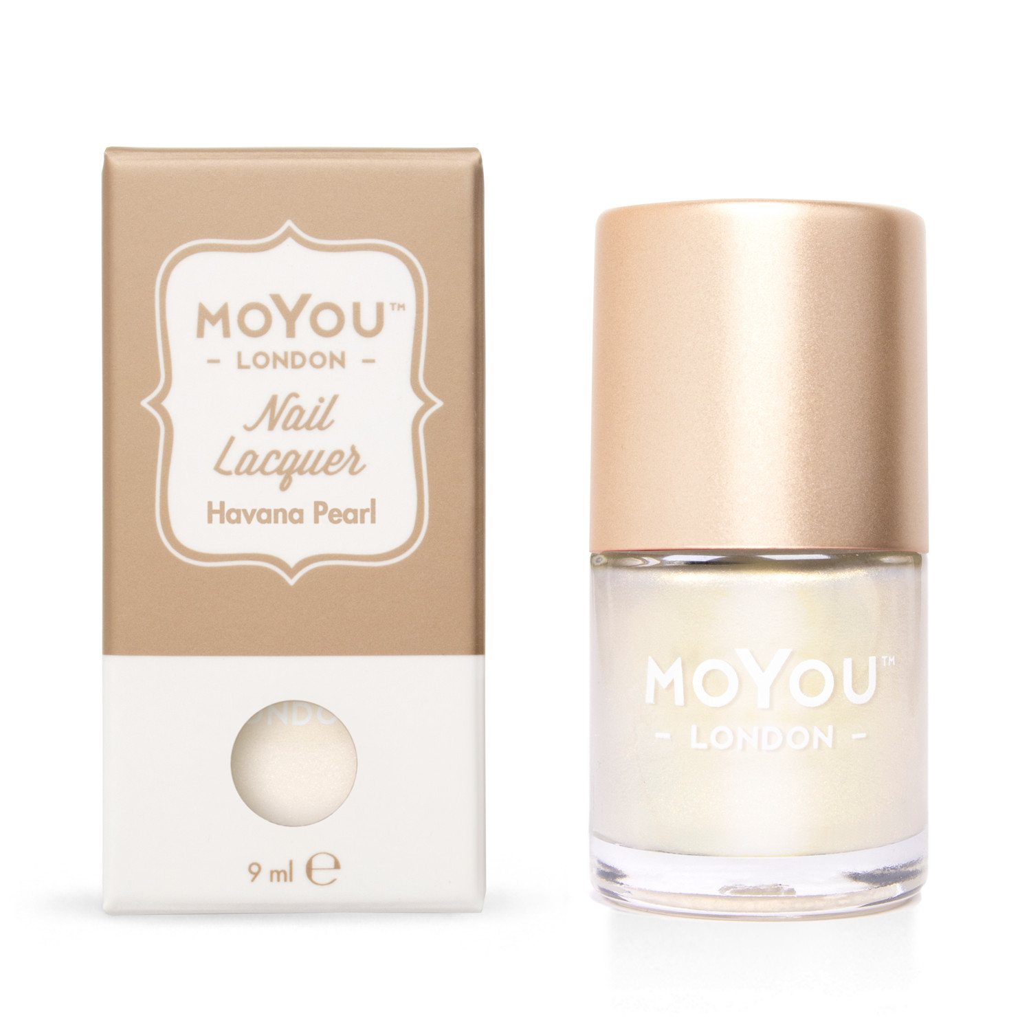 MoYou Razítkovací lak na nehty - Havana Pearl 9 ml