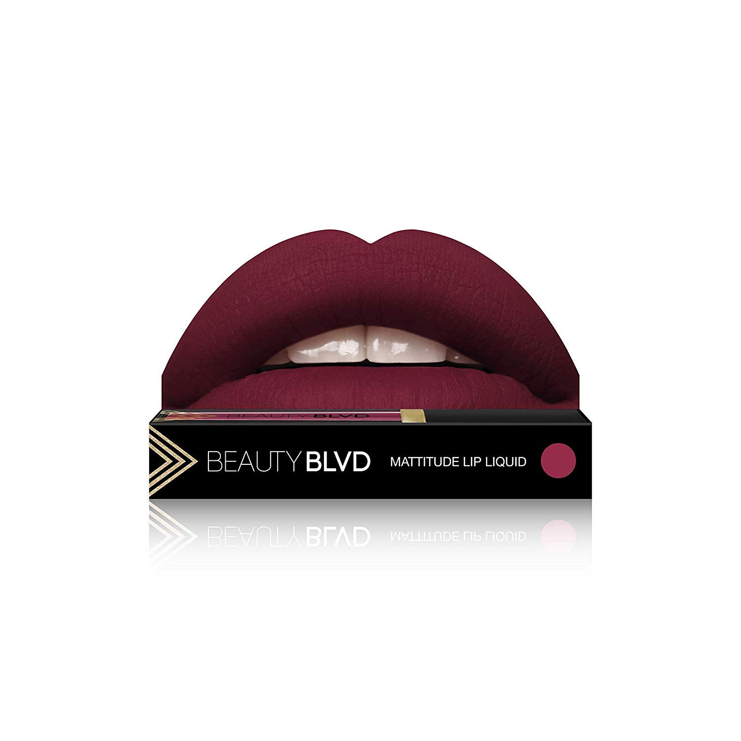 Levně Beauty Boulevard Rtěnka Mattitude Lip Liquid - Hole in the Head