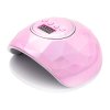 UV/LED Lampa F6 Diamant 86W - růžová