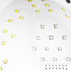 UV/LED Lampa Glow S1 168W stříbrná