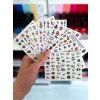 15893 1 samolepky na nechty laser leaf jo 1684