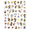 Samolepky na nehty BLACK&GOLD - CJ-016