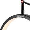 18789 7 stolni lampa glow mx3 cerna 20 w