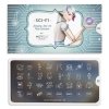 sci fi nail art image plate 02