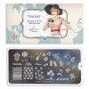 tourist nail art image plate 17