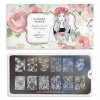 flower power nail art image plate 04