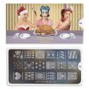 festive xmas nail art image plate 06