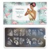 tropical nail art image plate 04