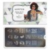 hipster nail art plate21
