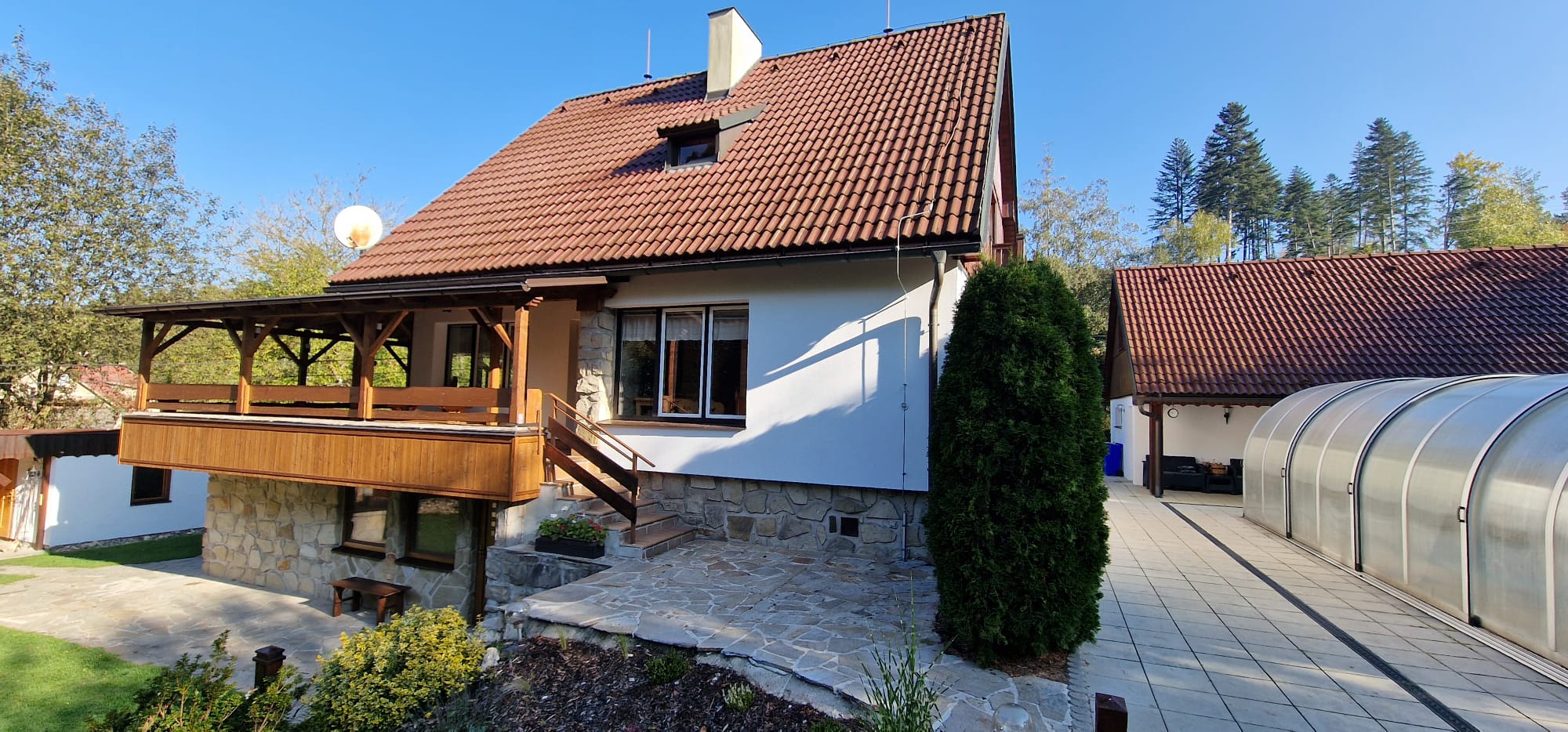 Rajnochovka - zahrada