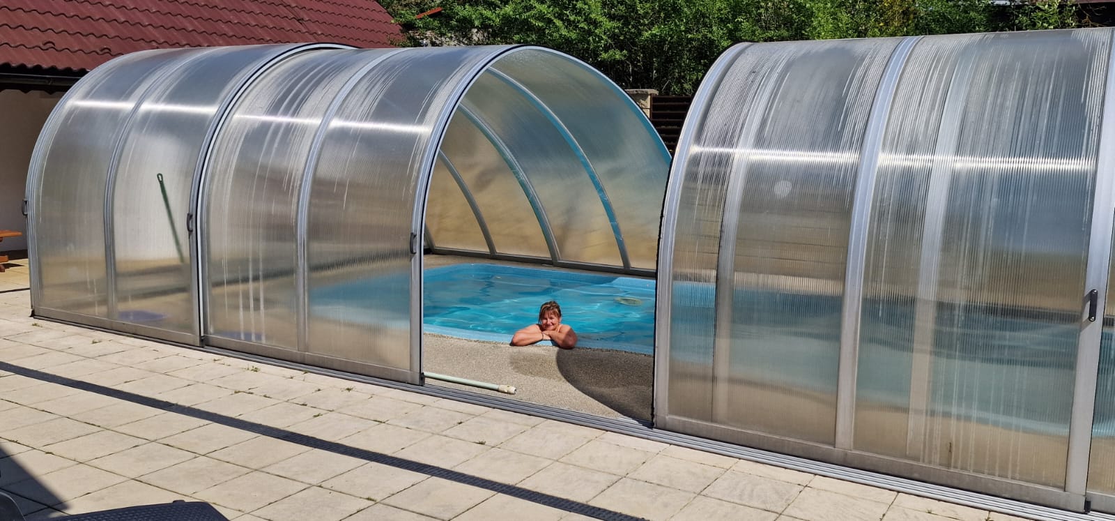 Sauna a vyhřívaný bazén – Rajnochovka 3