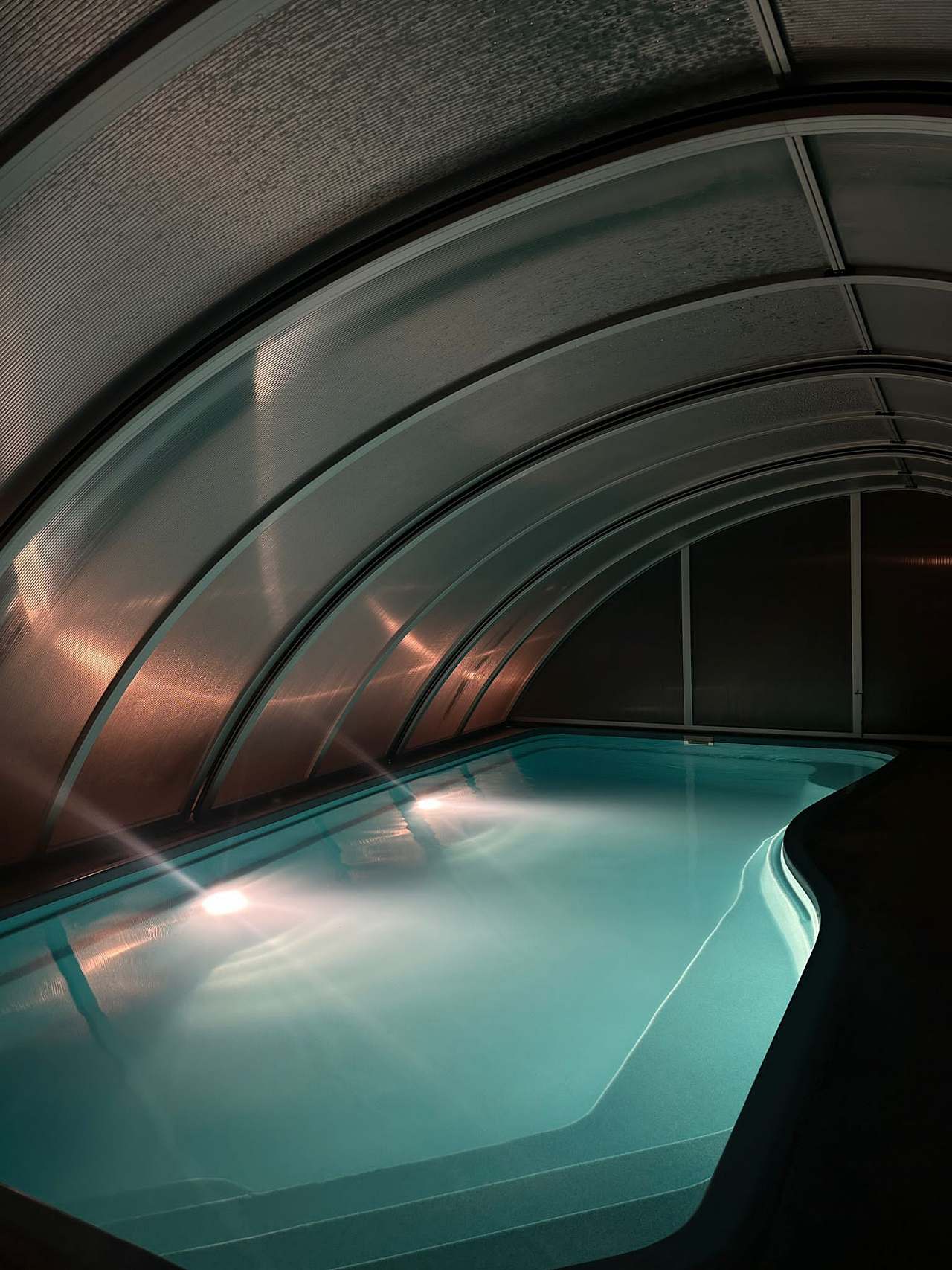 Sauna a vyhřívaný bazén – Rajnochovka 6