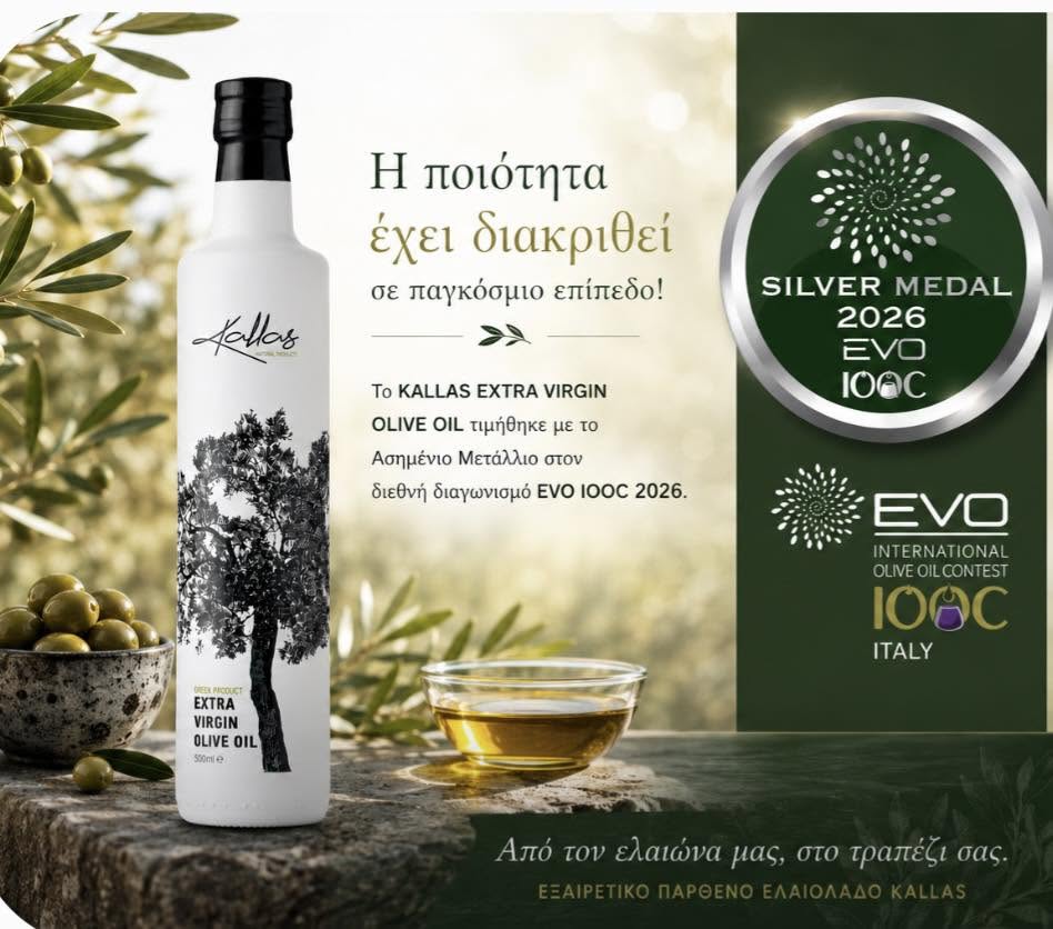Olivový olej Kallas z Rhodosu exceluje i v Itálii