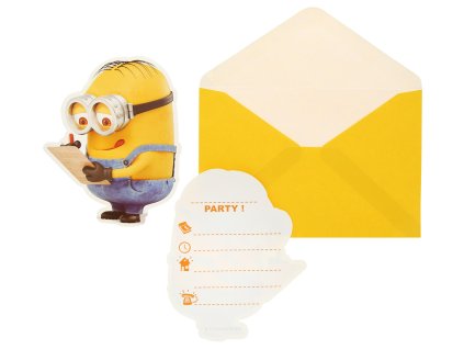 2146 pozvanky a obalky mimoni