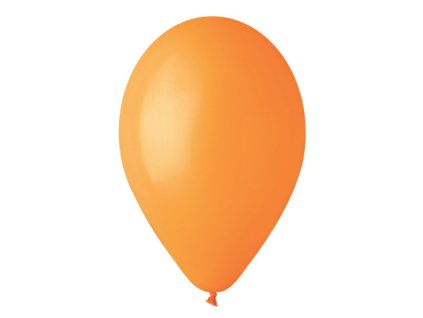 Latexový balónek 30cm oranžový 1 ks