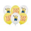 0038511 balonky mimoni 30 cm mix barev 6 ks