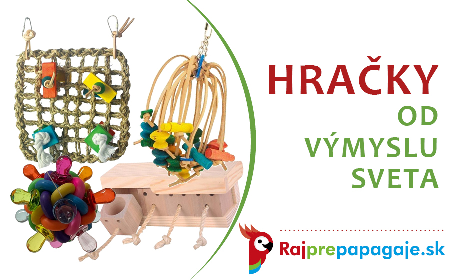 Hračky pre papagáje