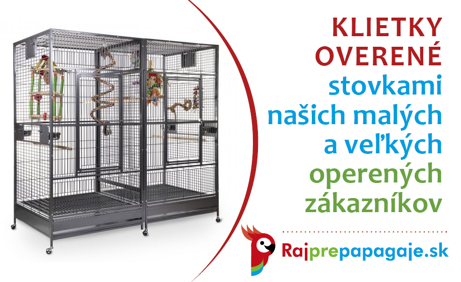 Klietky pre papagáje