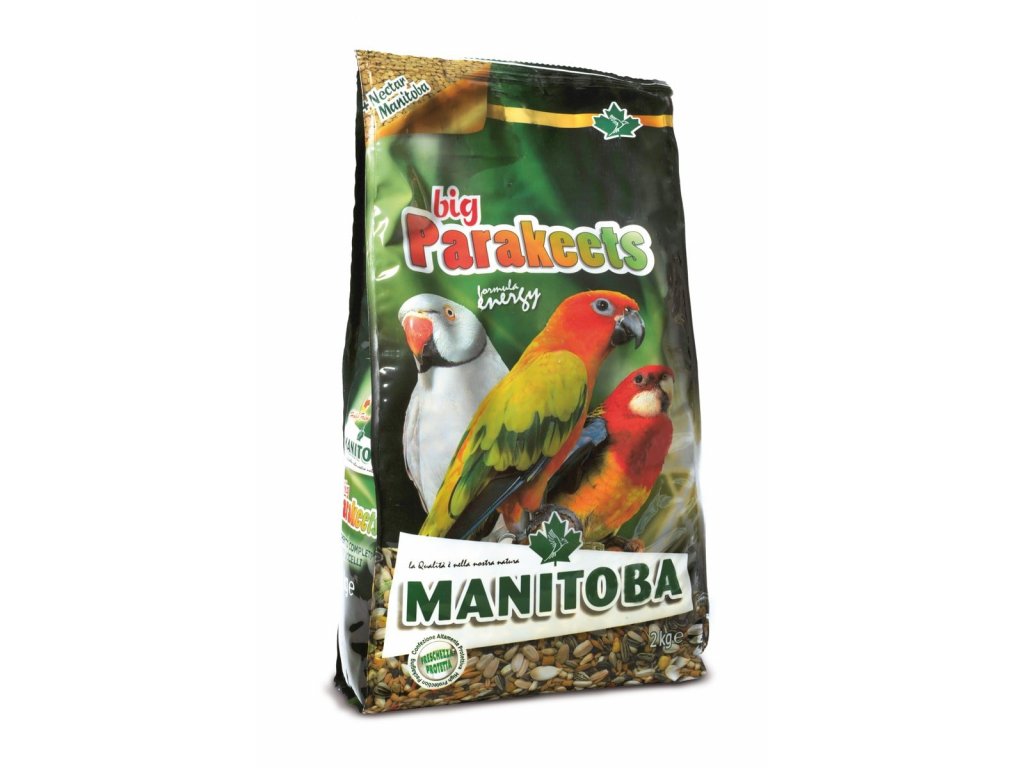 Krmivo pre stredné papagáje a vtáky Manitoba Big Parakeets Energy 2kg