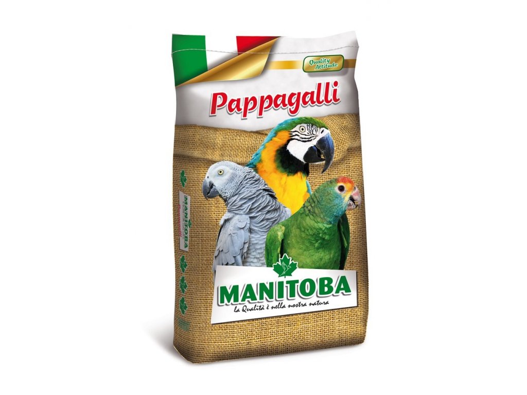 Krmivo pre veľké papagáje Manitoba All Parrots 15kg