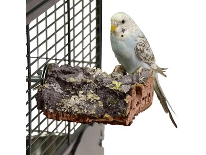 Korkové bidlo pre papagáje a vtáky Posedenie z korkového dreva S