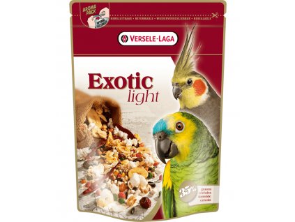 Krmivo pre papagáje a vtáky Versele-Laga Exotic Light 750 g