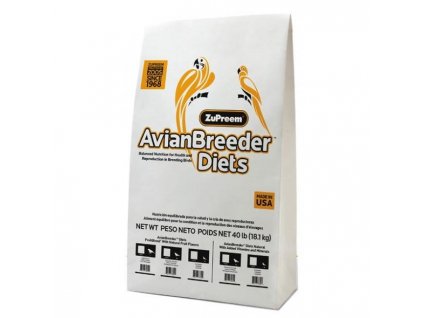 Granule pre stredné papagáje Zupreem Natural AvianBreeder ML 18kg