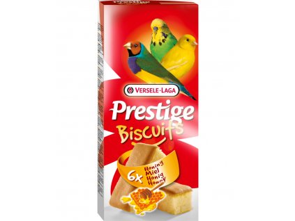 Pochúťka pre papagáje a vtáky Versele-Laga Biscuits Honey 70g