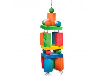 Hračka pre papagáje a vtáky Giant Building Blocks