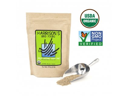 Granule pre papagáje a vtáky Harrrison Adult Lifetime Fine 450g